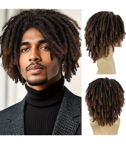 Bristol Novelty BW204 Batman Rasta Pruik – Korte Ruud-Gullit-stijl – Zwart – One Size – Perfect Voor Themafeesten, Halloween En Carnaval