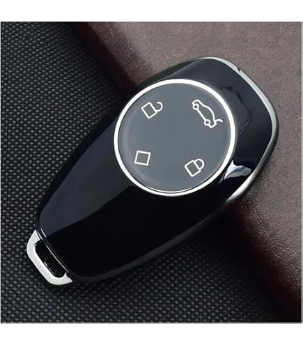 Étui En Cuir HSUTMEZ Pour Clés Leapmotor T03/S01/C11 – Protection Complète, Design élégant Et Signal Non Bloqué