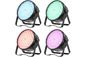 Led Stage Light,Betopper 54 * 4W High CRI Par Lights, CRI/RA>90 RGBW 4in1 Ultra-Bright LED Stage Lighting,Up to 5000 Lm,Party Disco DJ Lightings for Photography Video Wedding Show,4S