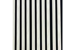 A2Z FLOORS Wall Panels MDF Acoustic Slat Wood Decorative Sound Absorbing Veneer Contemporary Luxury Slatted Wall Panelling Boards Interior Decor– 2400mm x 134mm – Pack of 5 Boards (WHITE-3043)