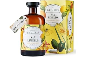 DR. JAGLAS Dott. Jaglas San Limello - liquore al limone Limoncello analcolico - Liquore al limoncello originale ideale per drink e cocktail analcolici come il Limoncello Spritz - Bottiglia da 500 ml