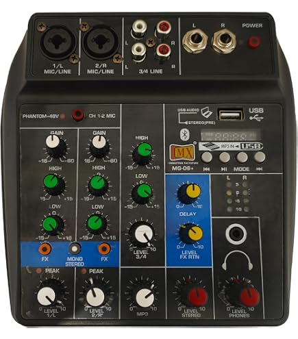 TASCAM Mixcast 4 Podcast Streaming Mixer, Recorder, and USB Audio