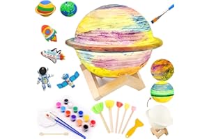 YUDOXN Basteln für Mädchen 6 7 8 9 10 Jahre. DIY Lackierung Einhorn Garten Nachtlicht Geschenke Spielzeug für Kinder Mädchen. Bastelset Kinder Mond Lampe Malset für Mädchen Jungen Geschenkideen