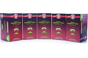 ‎TEEKANNE Teekanne Premium Green Tea Grüner Tee, 5er Pack (5 x 20 Teebeutel), 5 x 35 g