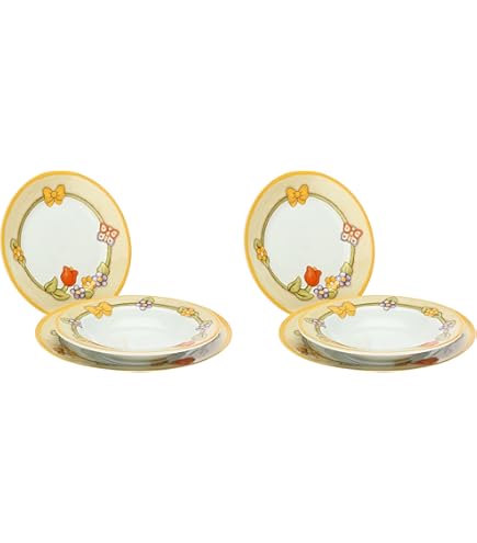 THUN Dessertteller Set 2-teilig - Happy Elegance Porzellan 20,5cm