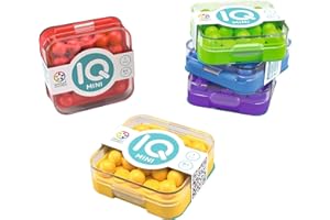 SmartGames - IQ Mini, Create Your Own Challenges, Compact Puzzle Game, 6+ Years