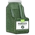 Toss European Dried Parsley Flakes Bulk 13 OZ -Medium Cut Parsley Seasoning - Great Addition to Cooking,Soups, Salads and Baking - Great Source of Fiber, Calcium & Iron - Kosher