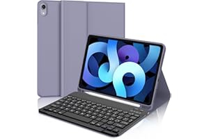 WINCHKING Tastiera per iPad Air 5 Generazione, Custodia con Tastiera per iPad Pro 11, Cover Tastiera Bluetooth Magnetica Staccabile Layout Italiano per iPad Air 4/5, iPad Pro 11" 4/3/2/1 Gen, Viola