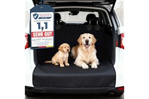 ‎UPGRADE4CARS Upgrade4cars Kofferraumschutz Hund mit Ladekantenschutz Wasserdicht & rutschfest | Auto Hundedecke Kofferraum