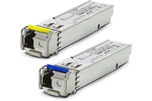 Extralink WDM SFP Modul Singlemode 1.25G SC 1310/1550nm bis 20km – Kompatibel mit HP ARUBA – Gigabit Transceiver für Switch Router