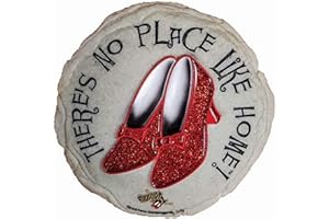 Spoontiques - Decorazione da giardino - Ciabatte Rubino - Pietra decorativa per giardino