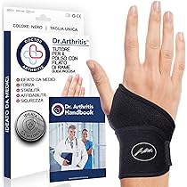 Tutore Per Polso Con Stecca Rigida Rimovibile - Sportherapy, Ambidestro, Per Tunnel Carpale E Tendinite, Taglia S, Dispositivo Medico - 3