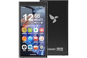 HiBy Digital M300 Android MP3 Player with Bluetooth and WiFi Streaming Player Android 13 Snapdragon 665 HiFi Audio (PCM/DSD) FM Radio Speaker Touchscreen 32GB + 2TB Expandable Storage