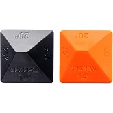 SHARPAL 196N ANGLE PYRAMID Angle Guide for Sharpening Stone Sharpeners with Sharpening Stone, 2 Pack, 4 Universal Angles: 14&deg;