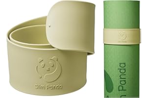 Slim Panda Correa Esterilla Yoga,Yoga Mat Slap Band,Mantiene la esterilla de yoga enrollada en segundos, se adapta a la mayoría de las esterillas de yoga(60 cm Lx 5 cm W)