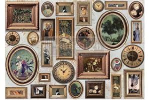 PRIMA MARKETING Prima Re-Design A1 Decoupage Fiber-Fancy Friends