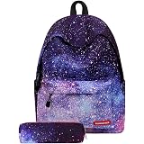 TRENDYMAX Zaino Scuola Galassia, 20 Litri, Galaxy Verde : Amazon.it:  Valigeria