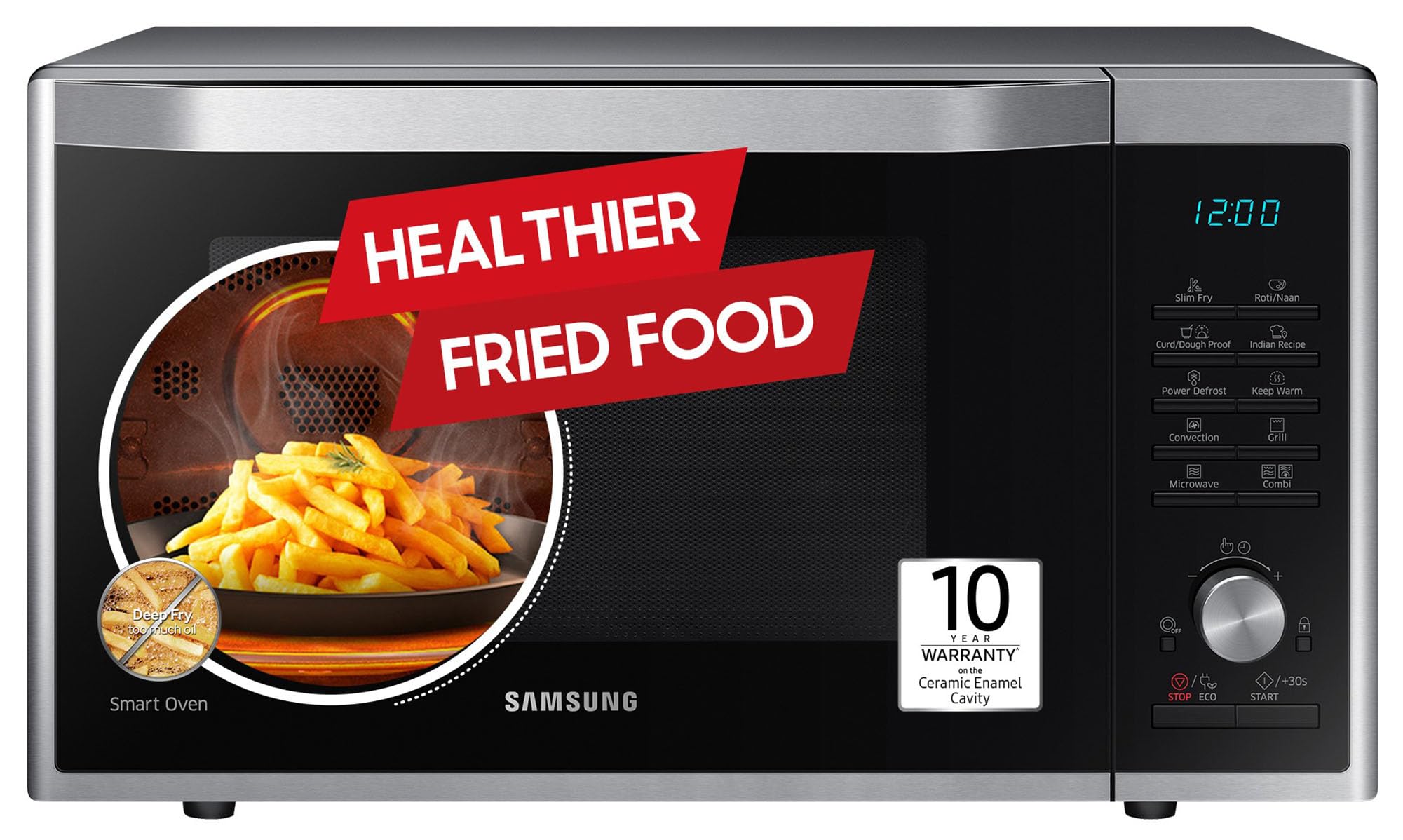 Samsung 32L Convection Microwave Oven Review: Slim Fry, Tandoor, Curd making