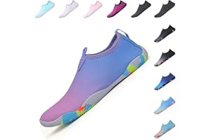 Baofular Water Shoes Women Mens Barefoot Beach Aqua Swim Shoes Quick Dry Lightweight Sea Shoes for Pool Yoga Surf Snorkeling Diving