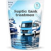 Gen&eacute;rico Enzyme Treatment for Chemical Toilet Motorhome &ndash; Water-Soluble Sachets &ndash; Eliminates Odors and Decomposes Residues &ndash;