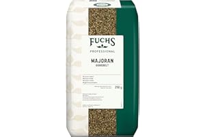 Fuchs Professional - Marjolaine frottée | Pour raffiner les ragoûts de haricots et de lentilles | Qualité professionnelle pour les consommateurs en vrac et la gastronomie | 250 g dans un sac