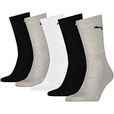 PUMA Unisex Adult Crew Sock (Pack of 5)