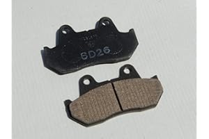 SOMMET 1 Paar Motorrad Bremsbeläge Vorne & Hinten für Honda Interceptor VF 500 F (84-86) / VF 700 F (84-85)
