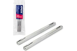 APECS Perni quadrati 8 x 105 mm, zincati, quadrati, per manopole, set da 2