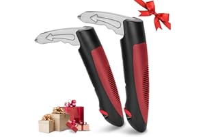 NINEMAX Maniglia Di Supporto per Auto，Maniglia per Uscire Dall Auto,2Pc Car Assistance Handle con Lama per Anziani Disabili(Rosso)