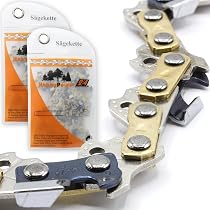 Güde Kettensäge SECURA 4X SÄGEKETTE + 1x Schwert 3/8-1,5-68 Vollmeißel Für 45 Cm Ferrex Kettensäge Ersatzkette