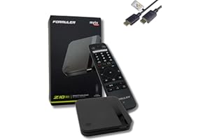 Formuler Z10 NEO 4K Android 10 OTT Medien Player, 4K UHD 10-bit 60fps h.265, HDR10+ Smart OTT IP Media-Streaming-Box, WLAN, IR Remote, Widevine L1 Support, MYTVOnline2 App, HTS e-com HDMI-Kabel