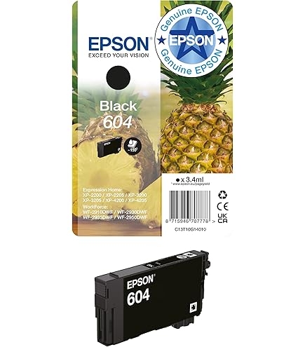 HenceBuy 604 XL Ink Cartridges Ultipack For Epson 604XL Copatible For