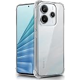Ehr. Xiaomi Redmi Note 14 5G ile Uyumlu Darbe &Ouml;nleyici Sararmaya Dayanıklı Airbag Korumalı Ultra Slim TPU Şeffaf Silikon Kılı