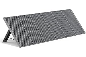 AFERIY Panel Solar Plegable de 400 W, Módulo ETFE para Estación de Alimentación Portátil y Generador para Exteriores, Batería de Alta Potencia para Camping, Jardín