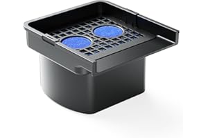 SunSun CWF-400 Cascata laghetto con Sistema filtrante Integrato, 14000 l/h, Vasca con Larghezza di Uscita 400 mm, per Giochi d'Acqua da Giardino