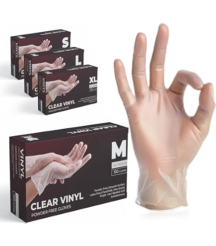 Franz Mensch Hygostar Safe Light Gants Nitrile Noirs XL Non Poudrés