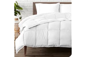 Bare Home Edredón con Inserto de edredón - Alternativa de plumón de Ganso - ultrasuave, Serie Premium 1800 - Calidez para Todas Las Estaciones - edredón de Cama de 180 gsm (240 x 220, Blanco)