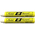 Two Markal B White Paintstik Tire Chalk Paint Stick Crayon Surface Markers Graffiti Art