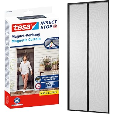 Risareyi Magnetic Window Screen - Self-Closing Mosquito Net, 26x40 Inches, Keeps Bugs Out