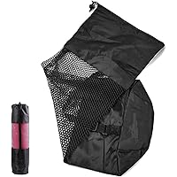 2 Borse Per Tappetino Yoga - Con Coulisse E Tracolla, 23x130cm, Tessuto Oxford Resistente - Foto 2