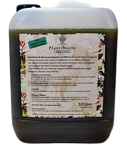 BrennniFIX organischer Dnger fr alle Pflanzen-Arten, Gemsednger flssig  aus Brennnessel-Konzentrat, Brennesseljauche zur Blattlaus-Bekmpfung,  Tomatendnger 1L : Amazon.de: Gewerbe, Industrie & Wissenschaft