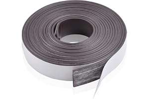 OCEUMAOA Nastro Magnetico Adesivo,Striscia Magnetica,Calamita Adesiva,Strisce Magnetiche Adesive per Zanzariere Tende Frigorifero 3mx20mmx2mm