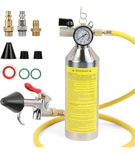 EasyKlima Set zum Befüllen von Klimaanlagen, Gas 1234yf Manometer