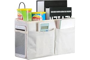 YEEMEEN Organisateur de Chevet, Poche de Lit, Panier de Lit Chevet Suspendu, Sac de Chevet, Chevet Suspendu Panier de Rangement pour Dortoir Lit