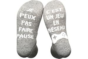 YLYDMY Chaussettes Coton,Chaussettes Amusantes,SI TU VOIS ÇA,Chaussettes Courtes Fantaisie Nouveauté Chaussettes Lettres Cadeau pour Chaussette Drôle