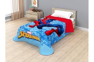 Disney Marvel Jay Franco Colcha Bouti Termosellada Spiderman Swinging In, 170 x 250 cm, Microfibra, Relleno 100gsm JE12742ET