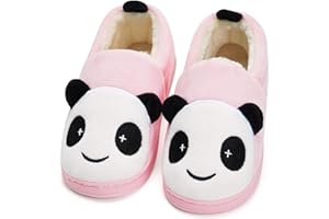 SISTTKE Pantofole Ragazze Ragazzi Ciabatte invernali Warm Scarpe di Cotone Slipper Antiscivolo Bambine Caldo Casa Inverno Pattini per Donna Uomo