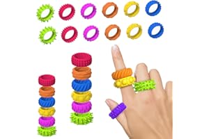 ABirdon Zestaw zabawek Fidegt Toys z pierścieniem sensorycznym dla dzieci chłopców dziewcząt antystresowych i lękowych autyzmu