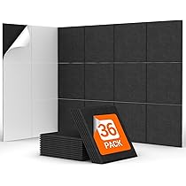 Pannelli Fonoassorbenti Adesivi 30x30 Cm - Isolamento Acustico Per Stanze - Foto 11