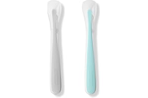 Skip Hop 2 Pack Easy Feed Spoons Grey and Soft Teal